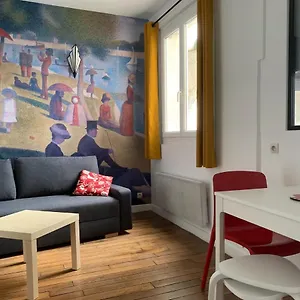 Perfect For 2 Adults And 1 Kid, And Up To 2 Kids - Jourdain 20e, 25mn To Louvre Via Line M11 Appartamento Parigi